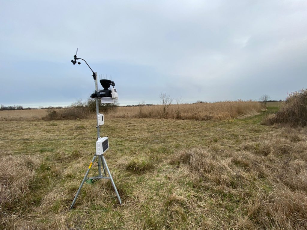 Station météo de Lingé - Etang Purais