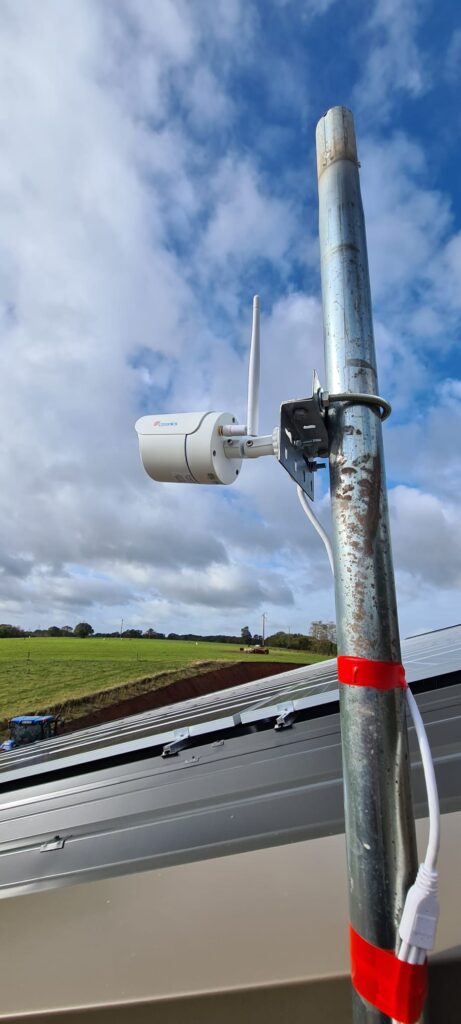 Installation de la webcam de Chassignolles - Indre (36)