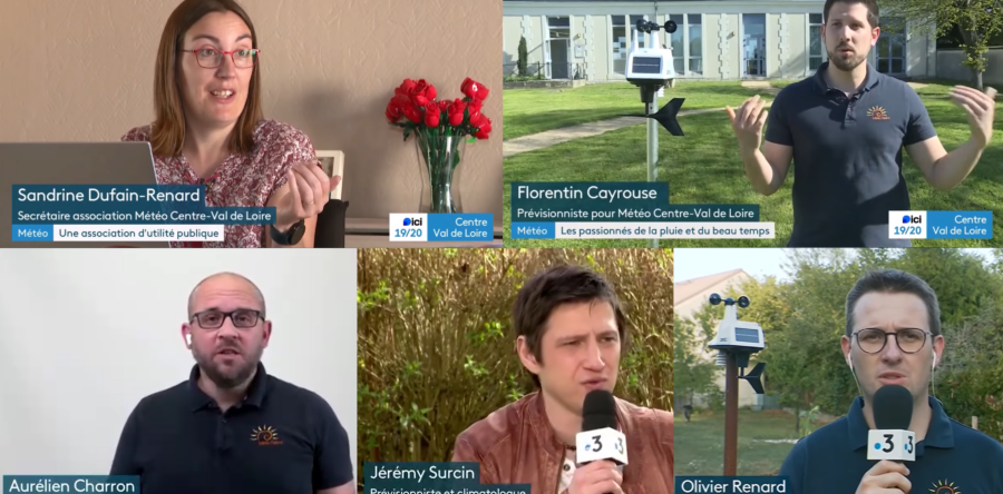 [PARTENARIAT] TROISIÈME ANNÉE POUR MÉTÉO CENTRE VAL DE LOIRE & FRANCE 3 CVDL